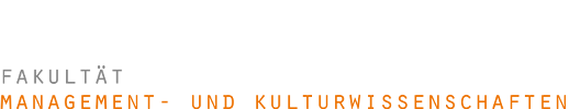 Logo der Fakultät Management- und Kulturwissenschaften